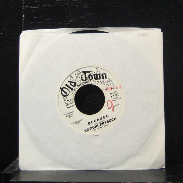 Arthur Prysock - Let It Be Me / Because 7" VG+ 1196 White Promo Vinyl 45 - Shuga Records