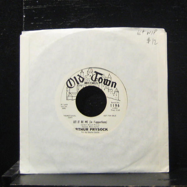 Arthur Prysock - Let It Be Me / Because 7" VG+ 1196 White Promo Vinyl 45 - Shuga Records