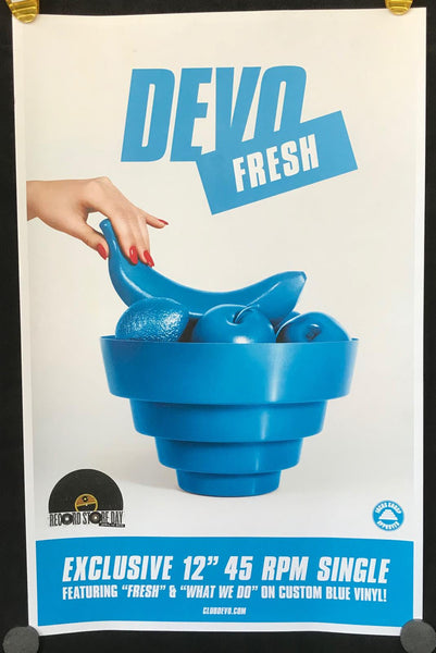Devo - Fresh 11" x 17"  VG+ Poster Promo Record Store Day - Shuga Records