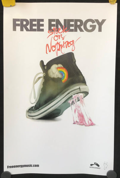Free Energy - Stuck On Nothing 11" x 17" VG+ Poster - Shuga Records