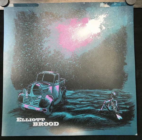 Elliott Brood 12" x 12" VG Poster - Shuga Records