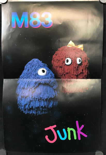 M83 - Junk 11" x 17" VG+ Promo Poster - Shuga Records