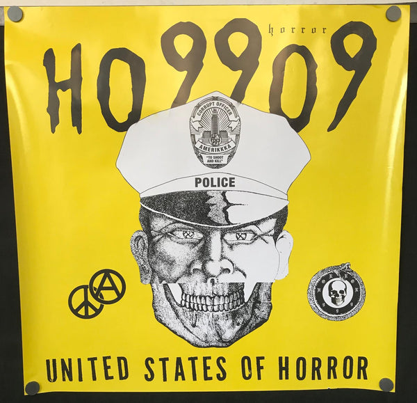 Ho99o9 - United States Of Horror 27" x 27" VG+ Poster Version 3 - Shuga Records