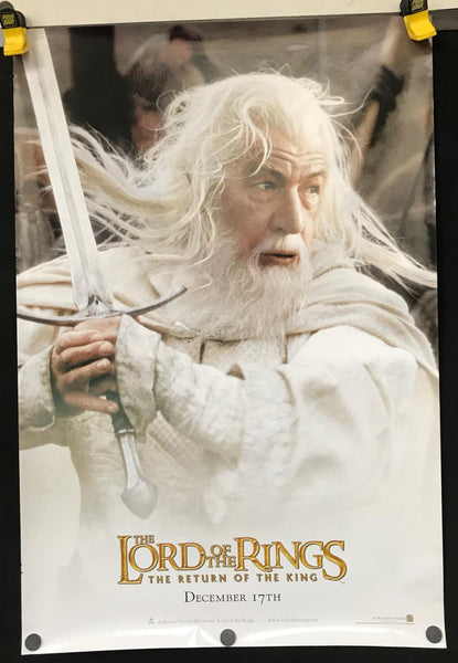 Lord Of The Rings Return Of The King 26.75" x 39.75" VG Gandalf Poster - Shuga Records
