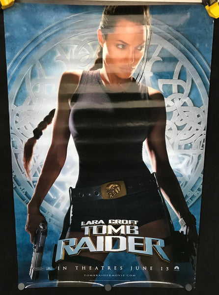 Tomb Raider  26.75" x 39.5" VG 2001 Movie Poster - Shuga Records