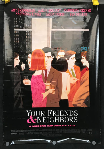 Your Friend & Neighbors 27" x 40"  Movie Poster 1998 - Shuga Records