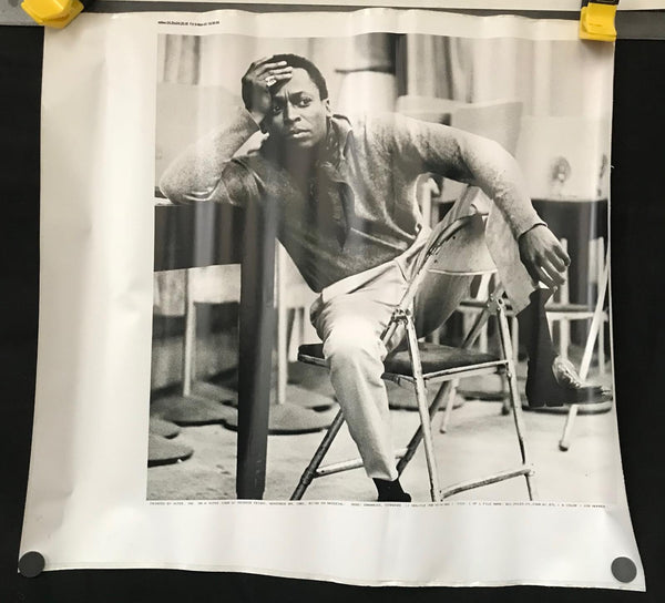 Miles Davis  25.5" x 24.5" VG+ Large Promo 2001 Sticker Poster - Shuga Records