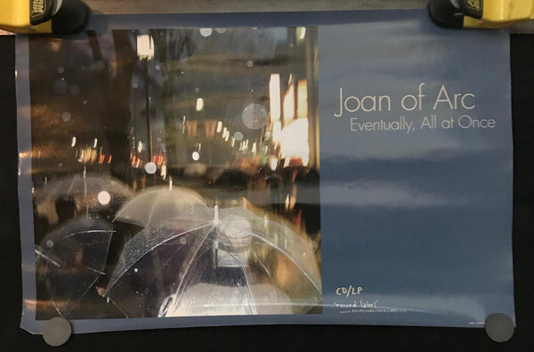 Joan Of Arc - Eventually All At Once 13" x 20.75" VG 2006 Promo Poster - Shuga Records