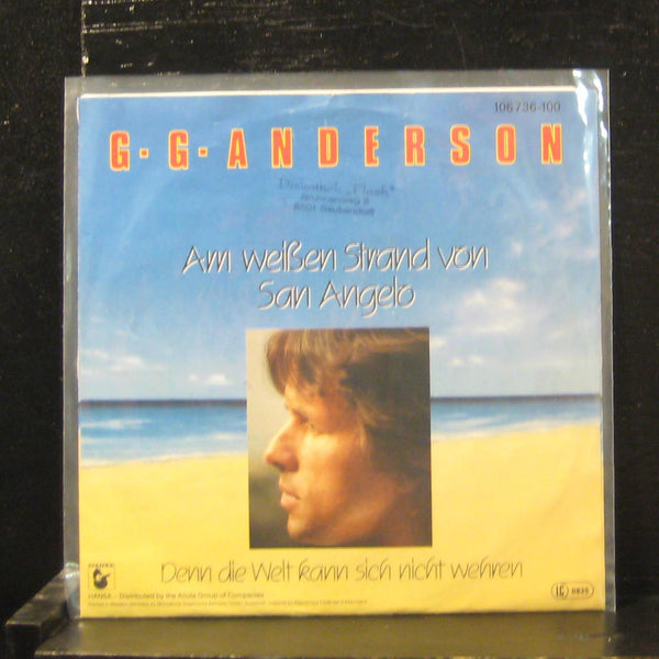 G.G. Anderson - Am Weiben Strand Von San Angelo 7" VG+ 106 736 Germany Vinyl 45 - Shuga Records