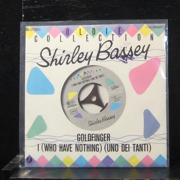 Shirley Bassey - Goldfinger / I (Who Have Nothing) 7" Mint- 1045907 Germany EEC - Shuga Records
