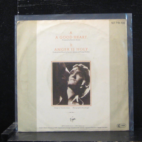 Feargal Sharkley - A Good Heart 7" VG 107 719 Europe 1985 Vinyl 45 - Shuga Records