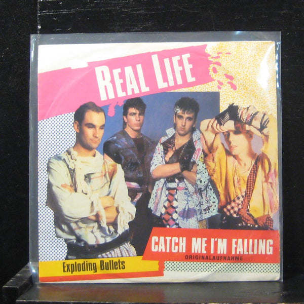 Real Life - Catch Me I'm Falling 7" VG+ INT 112.713 Germany 1984 Vinyl 45 - Shuga Records
