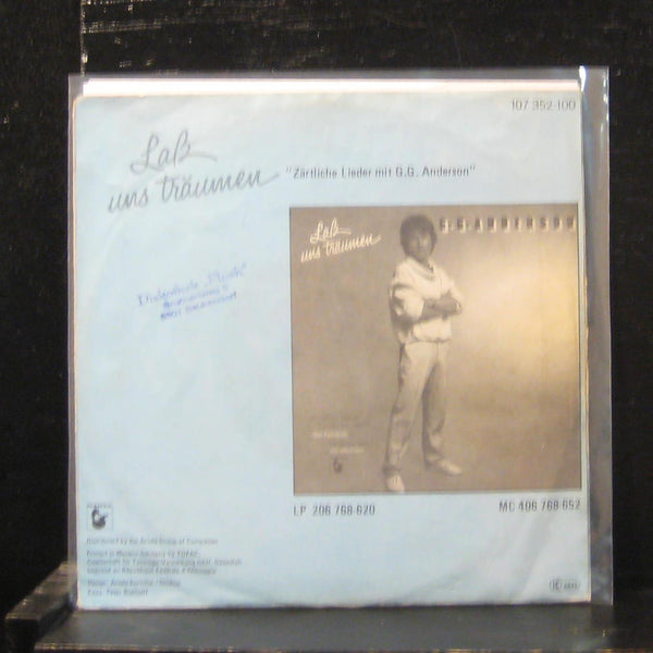 G.G. Anderson - Sommernacht In Rom 7" VG 107 352 Europe 1985 Hansa Vinyl 45 - Shuga Records