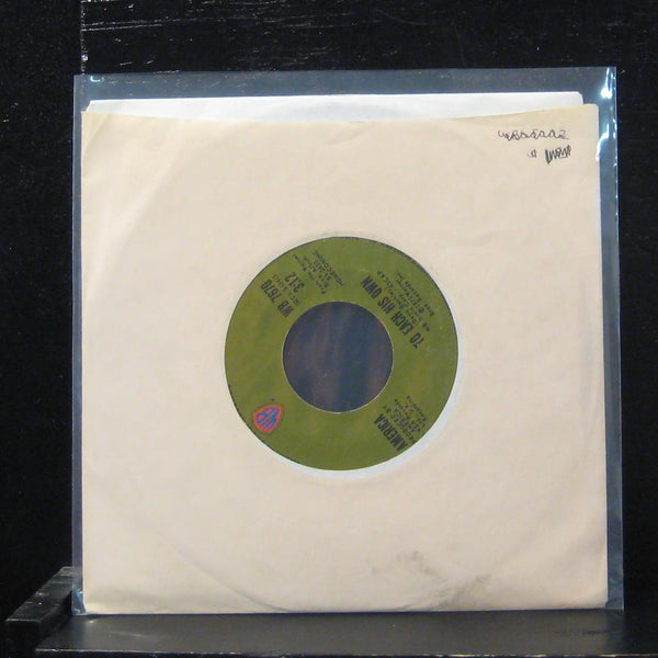 America - Don't Cross The River 7" VG+ WB 7670 USA 1973 Vinyl 45 - Shuga Records