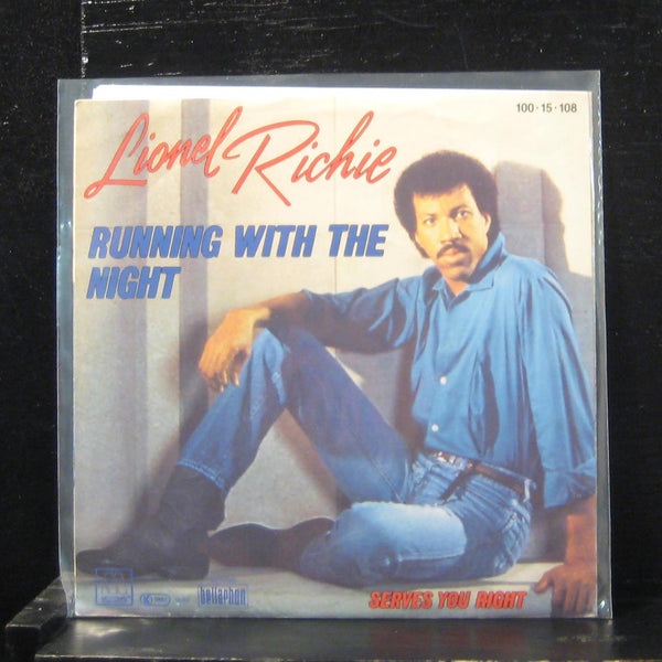 Lionel Richie - Running With The Night 7" Mint- 100-15-108 Germany Vinyl 45 - Shuga Records