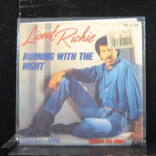 Lionel Richie - Running With The Night 7" Mint- 100-15-108 Germany Vinyl 45 - Shuga Records