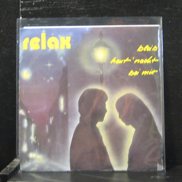 Relax - Bleib Heut' Nacht Bei Mir 7" VG+ 107 710 Europe 1985 Ariola Vinyl 45 - Shuga Records