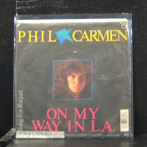 Phil Carmen - On My Way In L.A. 7" VG+ 881 860-7 Germany 1985 Vinyl 45 - Shuga Records