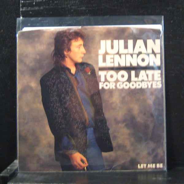 Julian Lennon - Too Late For Goodbyes 7" Mint- 7-89589 Atlantic 1984 Vinyl 45 - Shuga Records