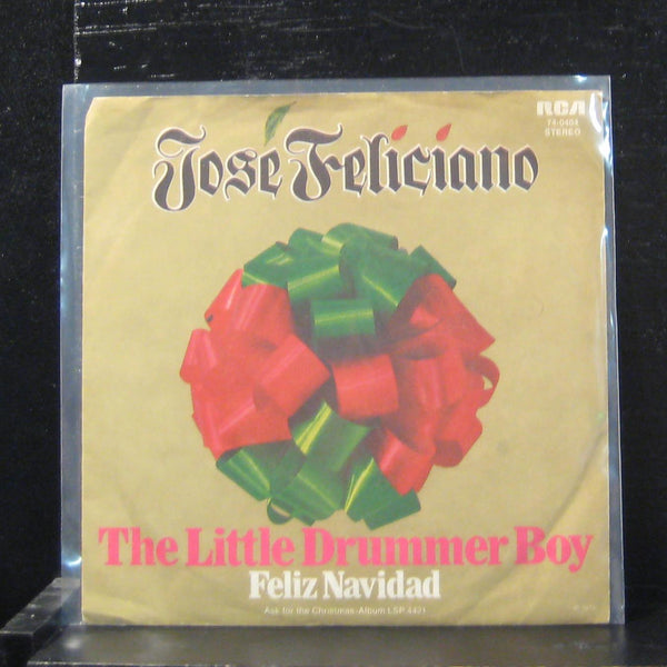 Jose Feliciano - The Little Drummer Boy 7" VG+ 74-0404 Germany 1972 Vinyl 45 - Shuga Records