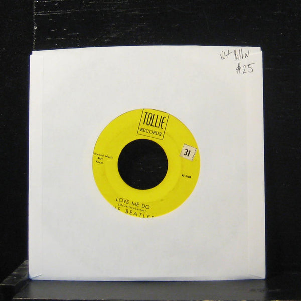 The Beatles - Love Me Do / P.S. I Love You 7" VG+ T-9008 Yellow Label Vinyl 45 - Shuga Records