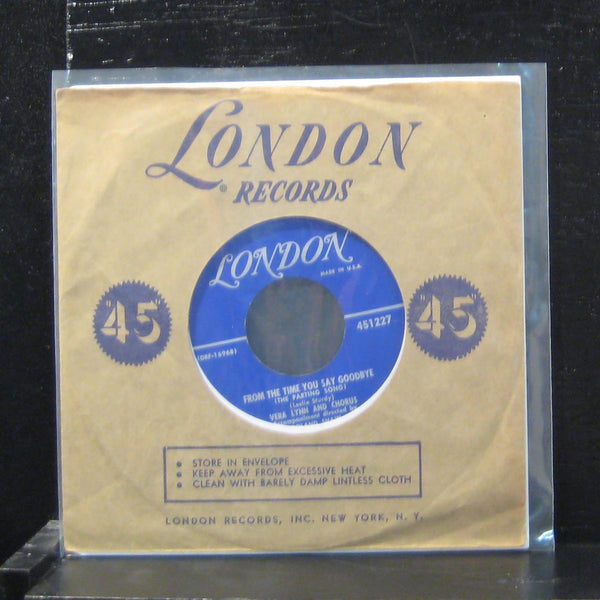 Vera Lynn - Auf Wiederseh'n Sweetheart / You Say Goodbye 7" VG+ 451227 Vinyl 45 - Shuga Records