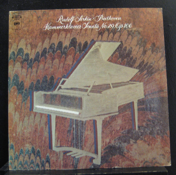 Rudolf Serkin, Beethoven - Hammerklavier Sonata No. 29 LP Mint- M 30081 Record - Shuga Records