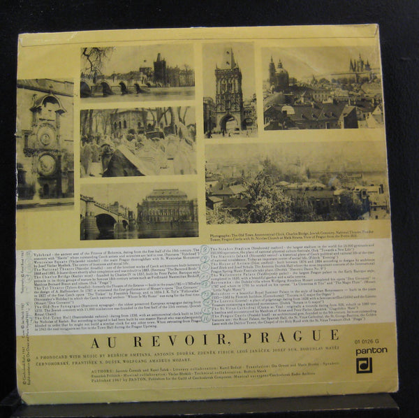 Jaromir Cermak, Sasek, Bednar - Praga Bohemi Metropolis LP Mint- 01 0126 G - Shuga Records