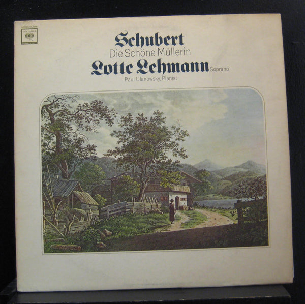Schubert, Lehmann, Ulanowsky - Die Shone Mullerin LP VG+ ML 5996 Grey 2i Mono - Shuga Records