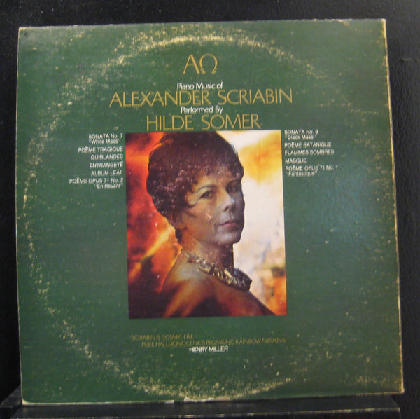 Hilde Somer Plays Alexander Scriabin -  LP VG+ SR 90525 White Promo Record - Shuga Records