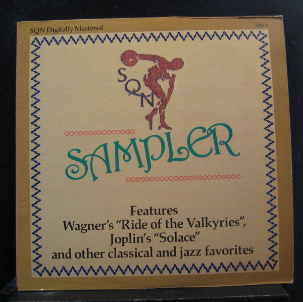 Various - Sampler Sine Qua Non LP Mint- 5051-1 Vinyl Record 1985 USA w/Insert - Shuga Records