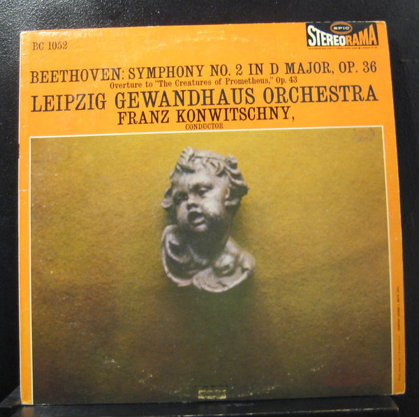 Franz Konwitschny - Beethoven: Symphony No. 2 In D LP VG+ BC 1052 1st Promo - Shuga Records