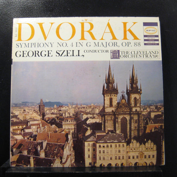 George Szell - Dvorak Symphony No. 4 In G Major LP VG+ LC 3532 Promo Record - Shuga Records