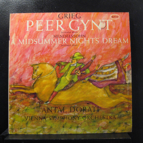 Dorati -  Gynt Incidental Music / Mendelssohn Midsummer Dream LP VG+ LC 3606 - Shuga Records