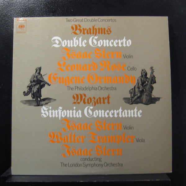 Stern, Ormandy, Trampler - Brahms Double Concerto Mozart Sinfonia LP VG+ MS 7251 - Shuga Records