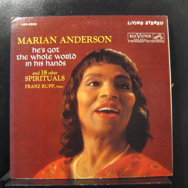 Marian Anderson, Franz Rupp - Got The Whole World In His Hands LP VG+ LSC-2592 - Shuga Records