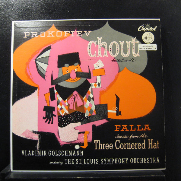Vladimir Golschmann - Prokofiev Chout Ballet LP VG+ P-8257 Mono 1st Vinyl Record - Shuga Records