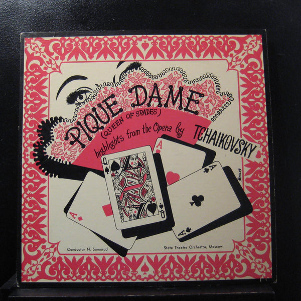 N. Samosud - Tchaikovsky's Pique Dame LP VG+ SPLP 511 1st Mono 1950 Vinyl Record - Shuga Records