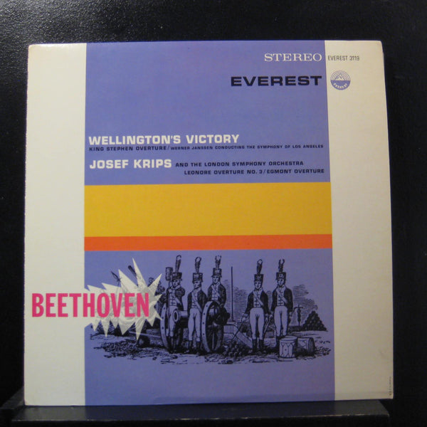 Beethoven, Janssen, Krips - Wellington's Victory /King Stephen LP Mint- SDBR3119 - Shuga Records