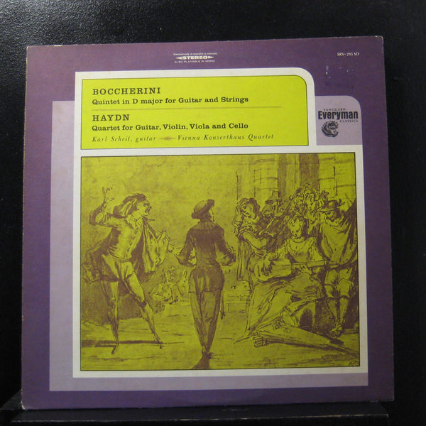 Karl Scheit - Boccherini Quintet In D / Haydn Quartet LP VG+ SRV0295SD Record - Shuga Records