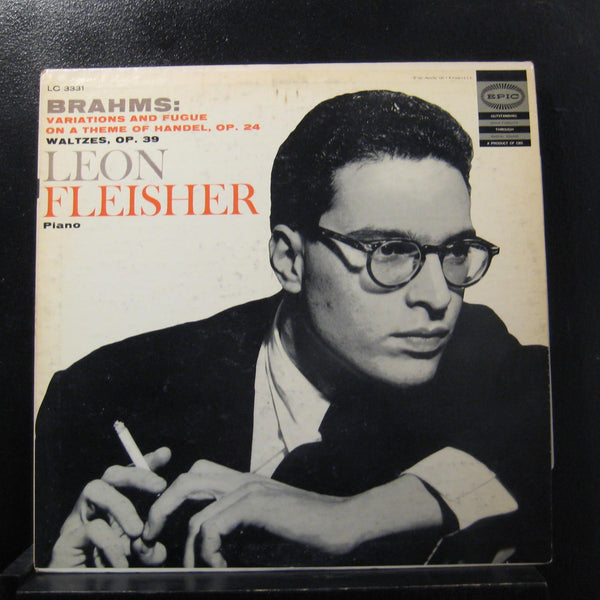 Leon Fleisher, Brahms - Variations And Fugue On A Theme Of Handel LP VG+ LC 3331 - Shuga Records