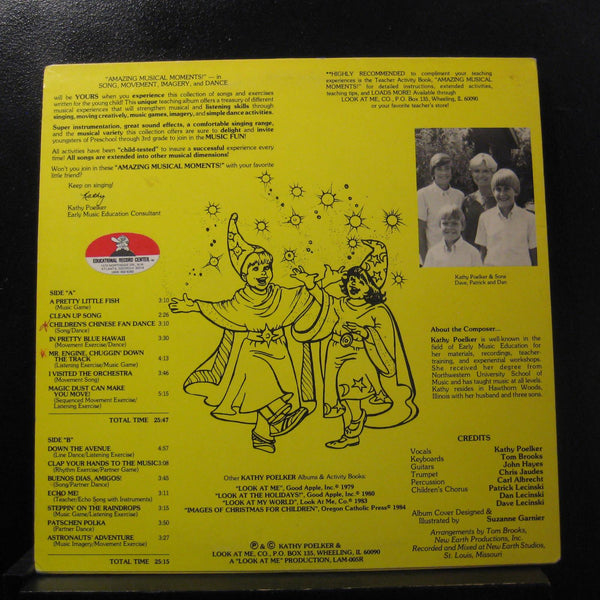 Kathy Poelker - Amazing Musical Moments! LP VG LAM-005R Private IL Vinyl Record - Shuga Records