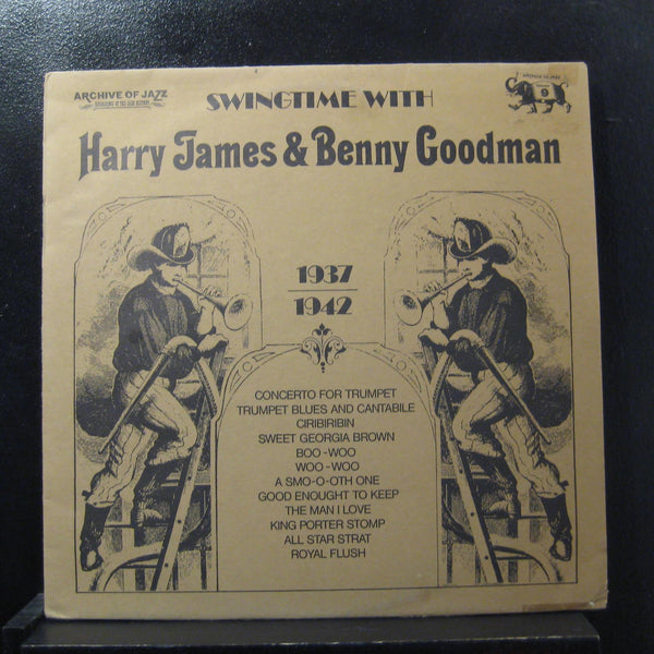 Harry James / Benny Goodman - Swingtime 1937-1942 LP VG+ 101.611 Germany Mono - Shuga Records