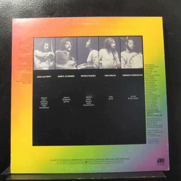 Jean-Luc Ponty - Aurora LP Mint- SD 18163 Atlantic 1976 USA Vinyl Record - Shuga Records