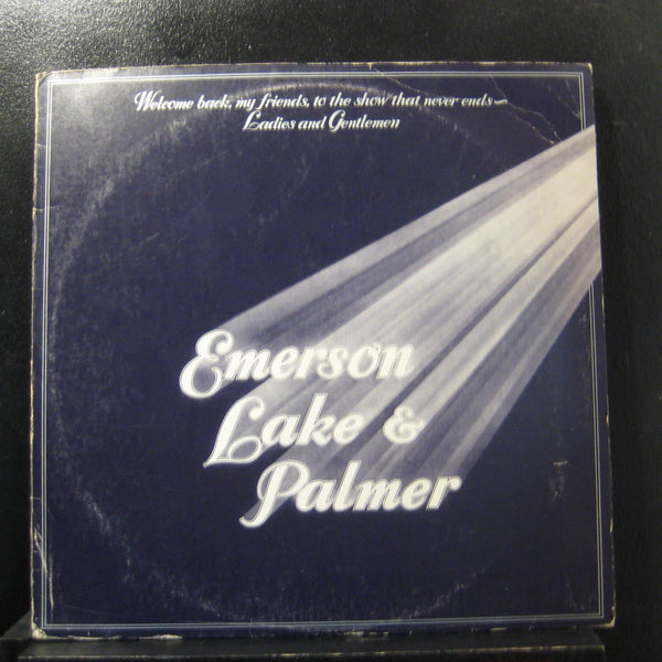 Emerson, Lake & Palmer - Welcome Back My Friends 3 LP VG+ MC 3-200 Record 1st - Shuga Records