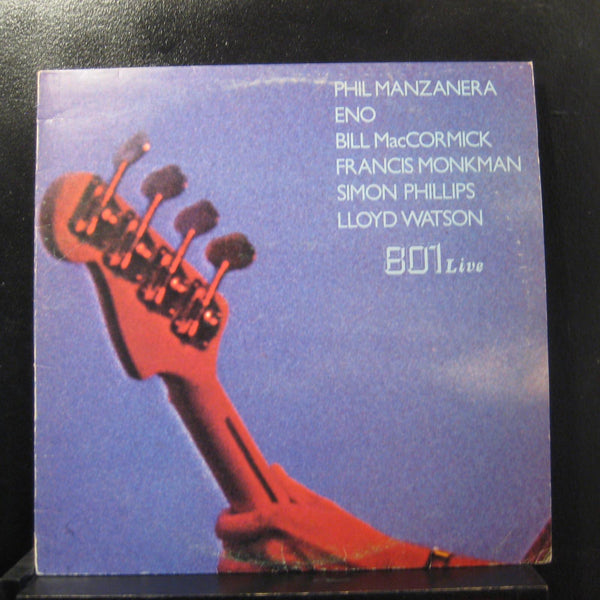 Manzanera, Eno, MacCormick, Monkman, Phillips - 801 Live LP VG+ ILPS 9444 - Shuga Records