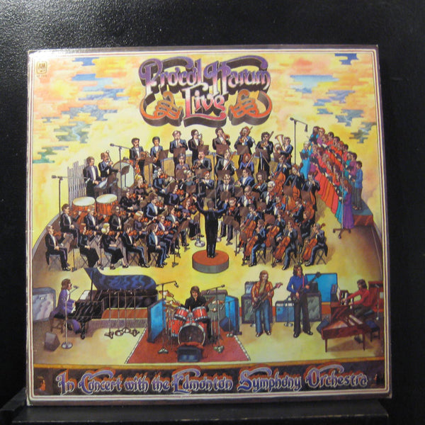 Procol Harum - Live - In Concert w/ The Edmonton Orchestra LP Mint- SP-4335 1st - Shuga Records