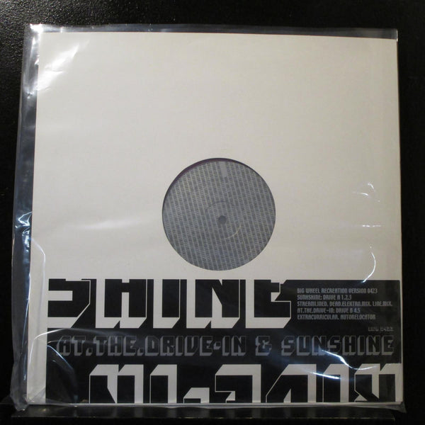 At.The.Drive-In & Sunshine 12" EP Mint- BWR 0423 Pink Vinyl Record w/Insert - Shuga Records