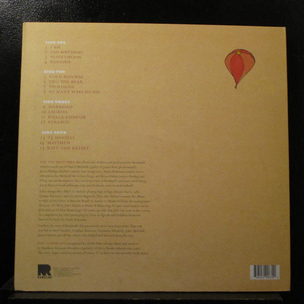 Bombadil - Tarpits And Canyonlands 2 LP Mint- RR2929 Deluxe Orange Vinyl Record - Shuga Records