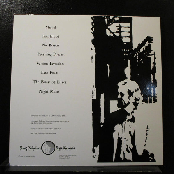 Mattew Young - Recurring Dreams LP Mint- DC593 USA 2014 Drag City Vinyl Record - Shuga Records